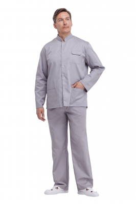 Куртка мужская "Крокус 1" цвет серый